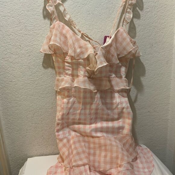 New For Love & Lemons Dixie Ruffled Mini - Picture 4 of 10